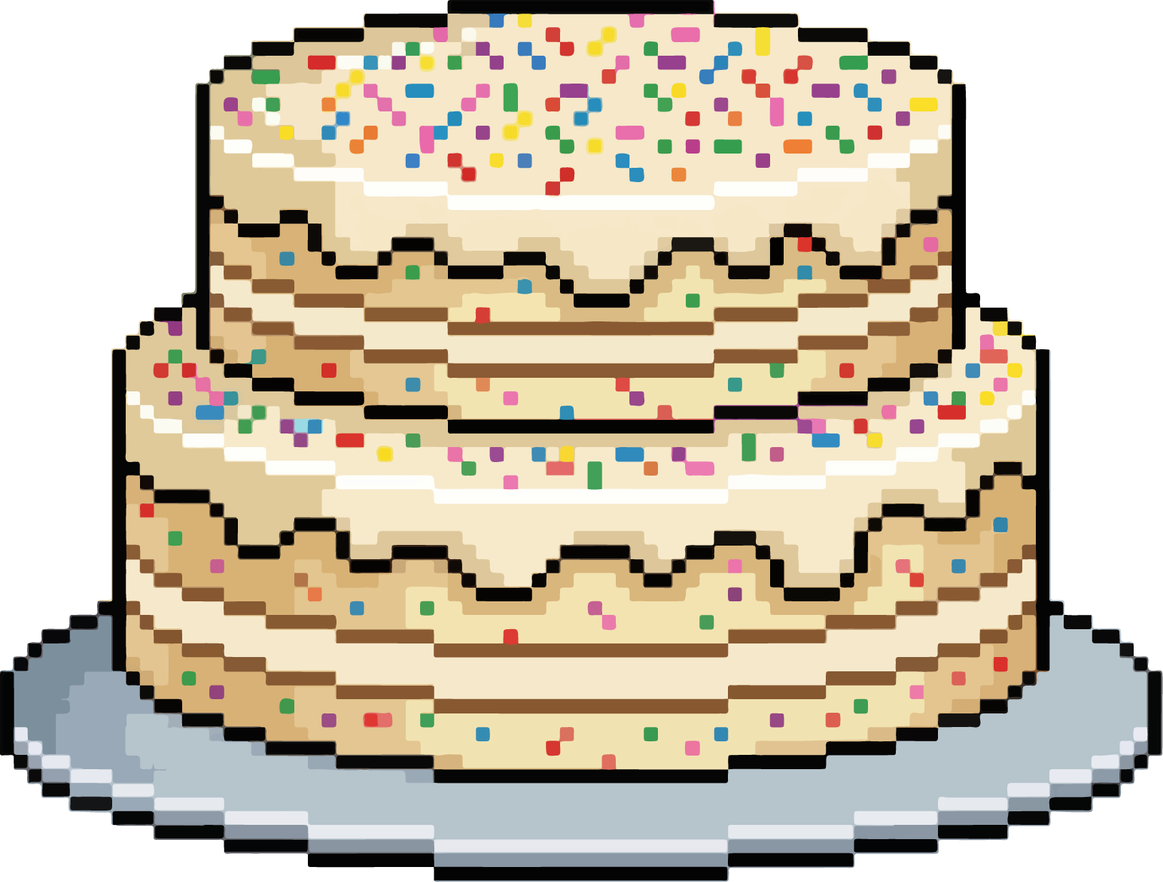Funfetti cake, click to change